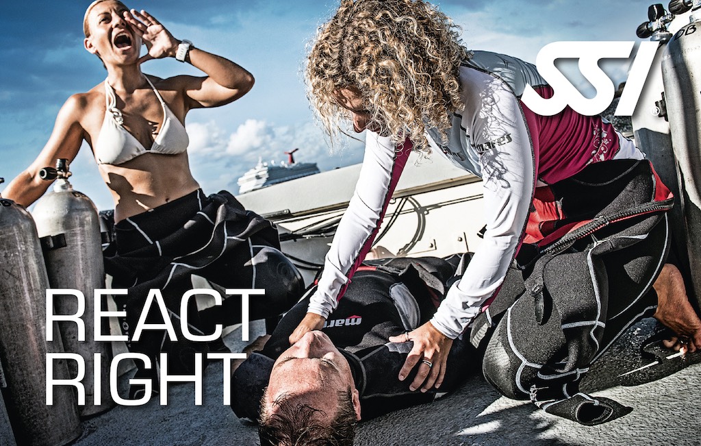 React Right (FA, CPR, AED, O2)